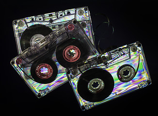 Image showing Vintage cassette tape