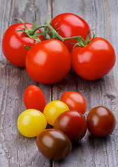 Image showing Various Tomatoes