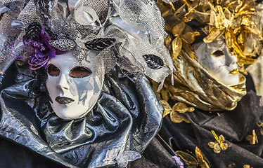 Image showing Portrait of a Venetian Mask