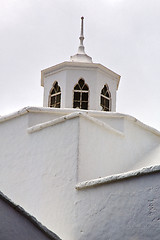 Image showing tower in teguise arrecife lanzarote 
