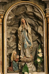 Image showing Our lady of Lourdes