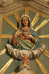 Image showing Immaculate Heart of Mary