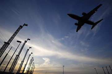 Image showing Landing plane