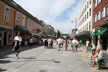 Image showing Main street of Kristiansand