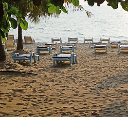 Image showing evening beach