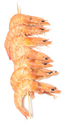 Image showing shrimp kebab