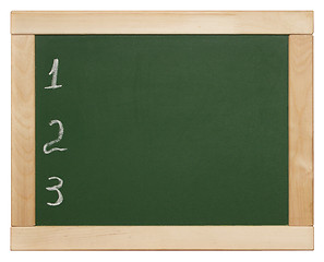 Image showing chalk board