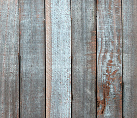 Image showing wooden wall