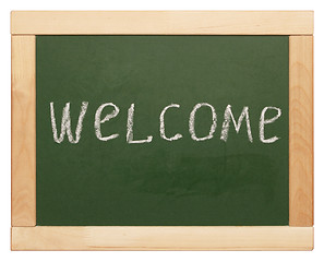 Image showing welcome