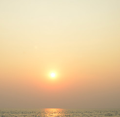 Image showing sunset