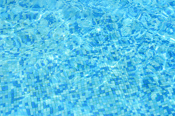 Image showing pool water