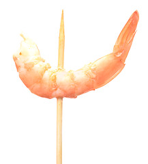 Image showing grilled shrimp