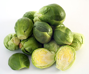 Image showing Brussels sprouts