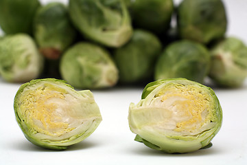 Image showing Sliced sprout