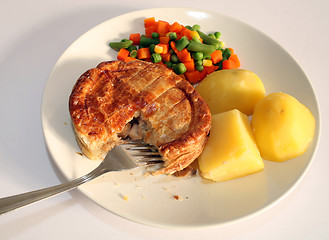 Image showing Chicken pie