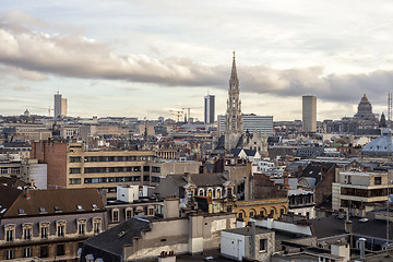 Image showing Cityscape of Brussels, Belgium