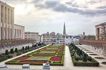 Image showing Monts des Arts in Brussels, Belgium