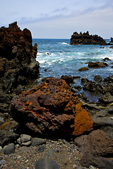 Image showing stone   beach  and summer 