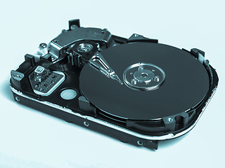 Image showing PC hard disk