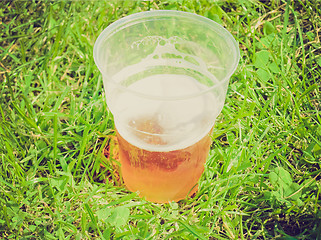 Image showing Retro look Beer