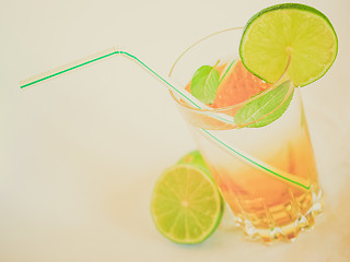 Image showing Retro look Cocktail picture
