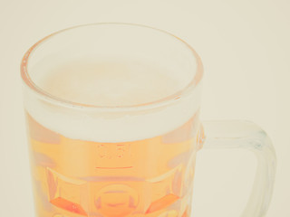 Image showing Retro look Beer