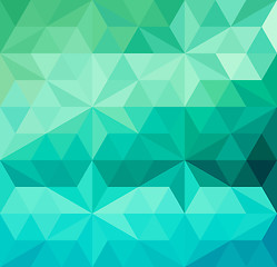 Image showing Retro triangle background