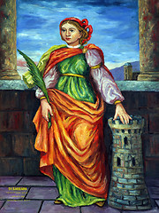 Image showing Saint Barbara