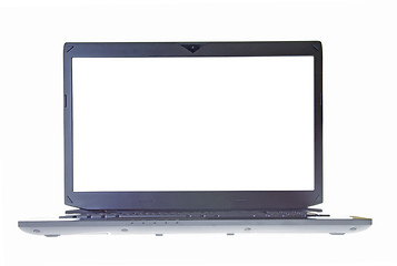 Image showing Empty laptop screen