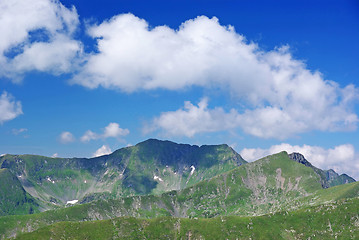 Image showing Crest of mountain