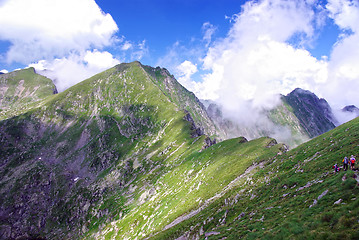 Image showing Carpathians crest