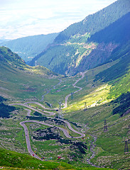 Image showing Alpine road