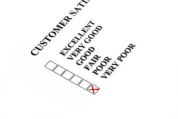 Image showing Customer satisfaction