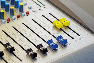 Image showing Audio mixer