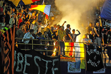 Image showing Romanian fans