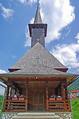 Image showing Wooden church