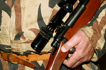 Image showing Hunters riffle