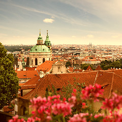 Image showing View of Prague in summer