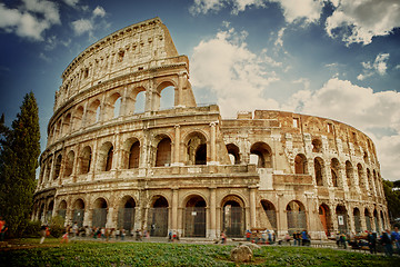 Image showing Colosseum in Rome, Italy