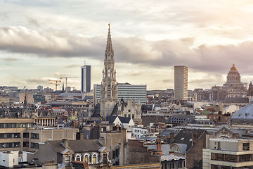 Image showing Cityscape of Brussels, Belgium