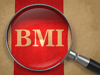 Image showing BMI - Magnifying Glass.