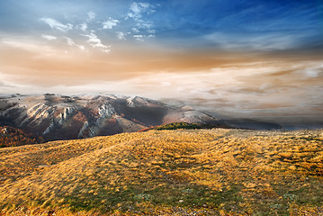 Image showing Valley in the mountains