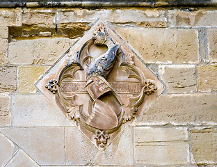 Image showing Coat of Arms detail knight, Poblet