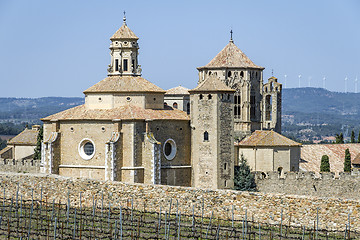 Image showing Monastery of Santa Maria de Poblet, Catalonia, Spain 