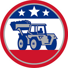Image showing American Mechanical Digger Excavator Retro