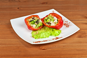 Image showing Stuffed peppers