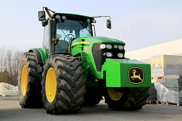 Image showing John Deere 7830 Agricultural Tractor