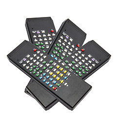 Image showing Black remote control