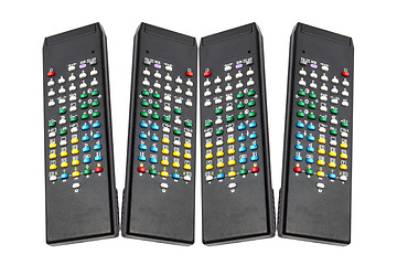 Image showing Black remote control