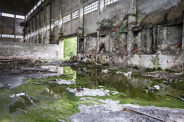 Image showing abandoned factory building